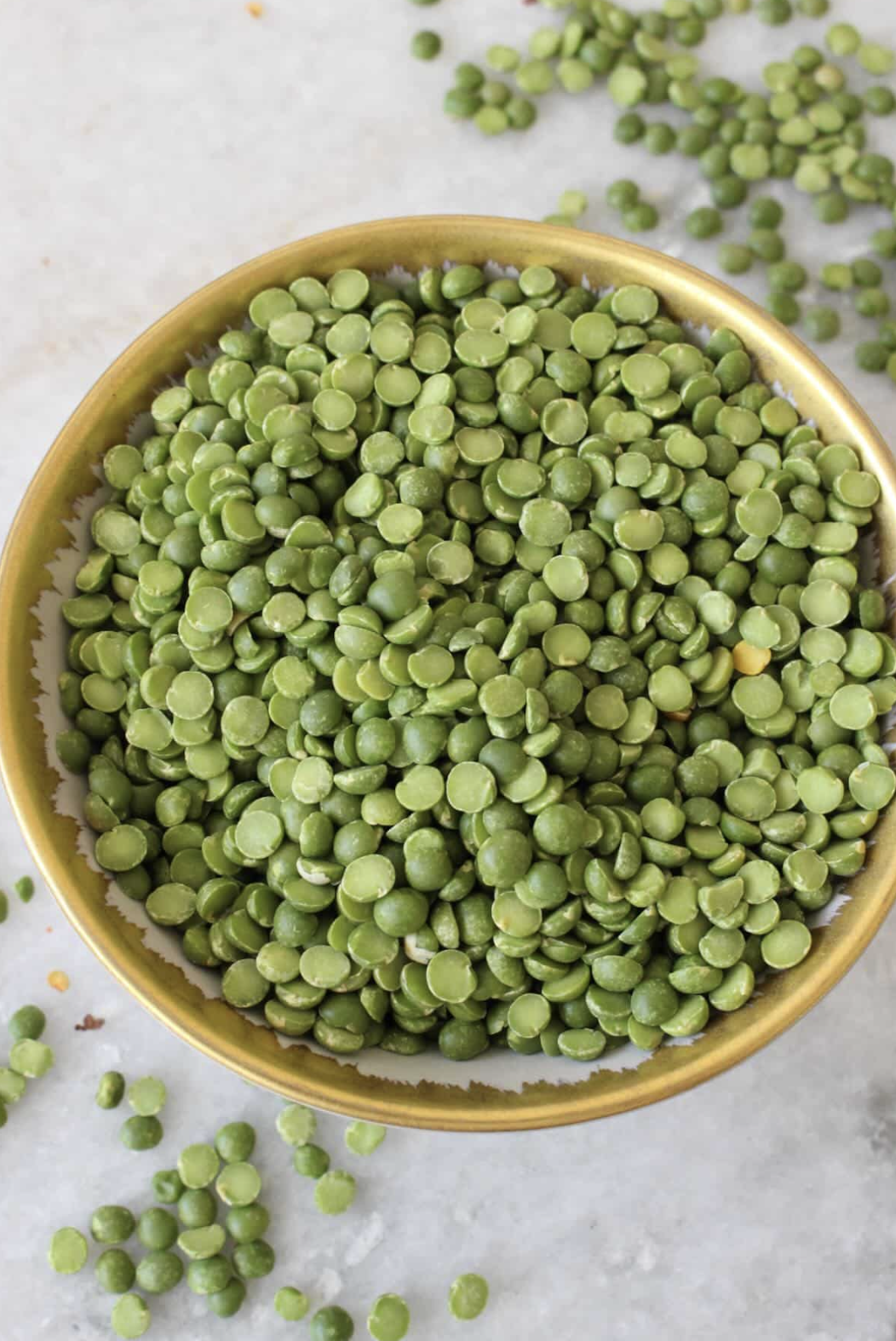 peas, split green