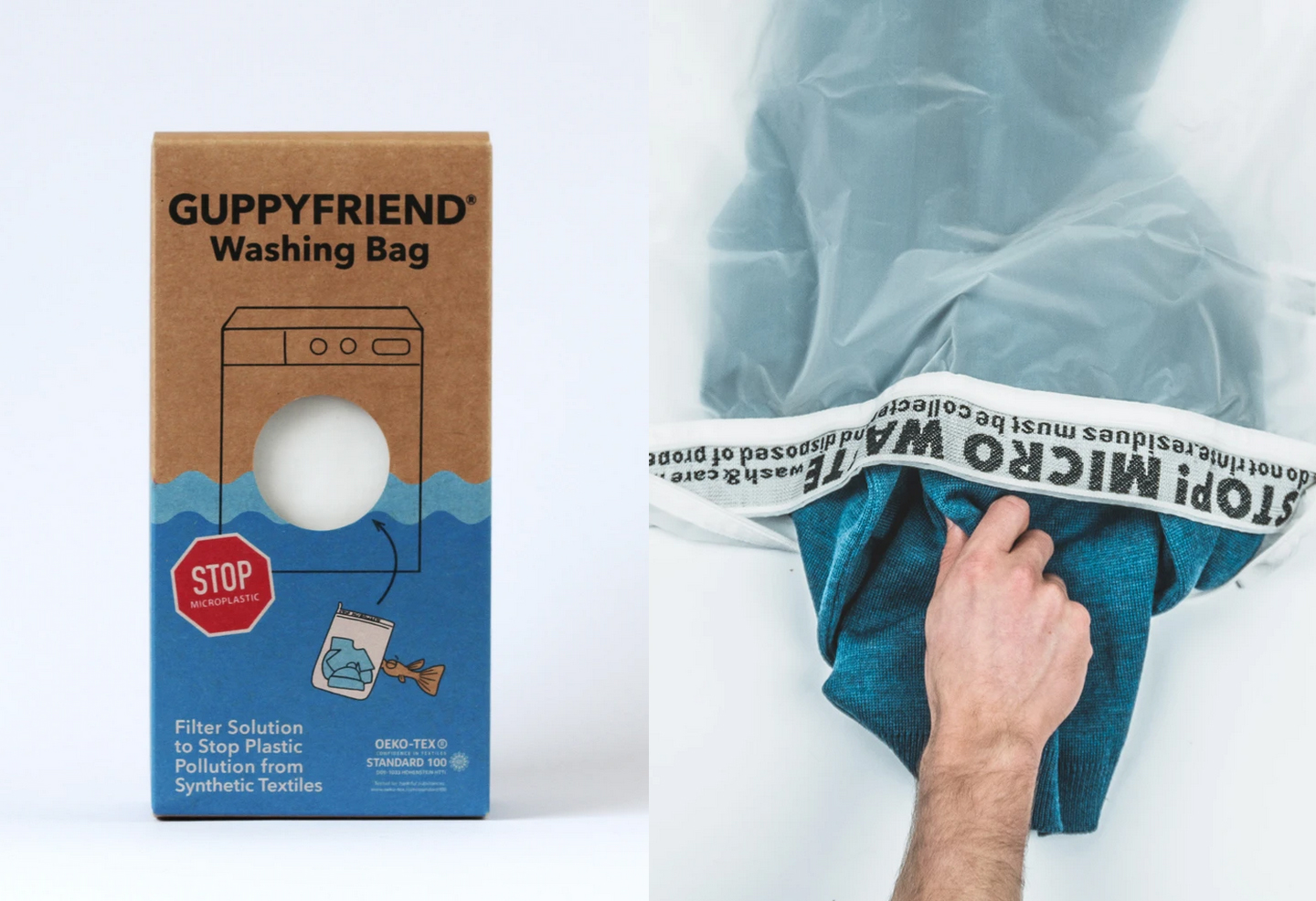 laundry microplastic bag